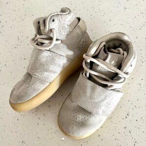 Adidas Kids Sneakers - Light Gray and Tan